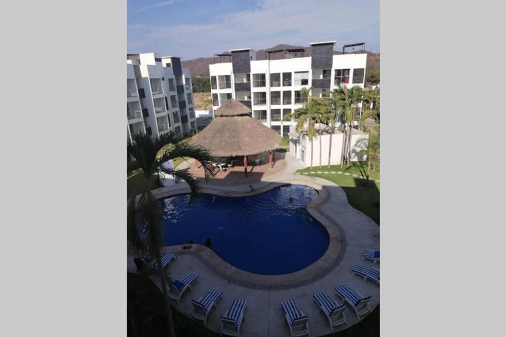 Апартаменти Departamento De Lujo En Manzanillo, Planta Baja Frente A La Alberca Екстер'єр фото