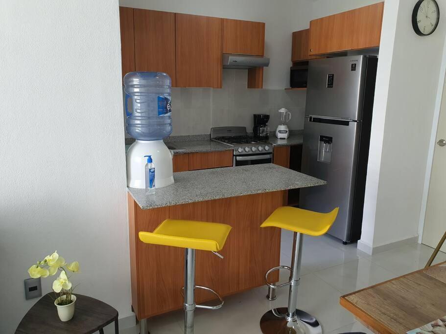 Апартаменти Departamento De Lujo En Manzanillo, Planta Baja Frente A La Alberca Екстер'єр фото