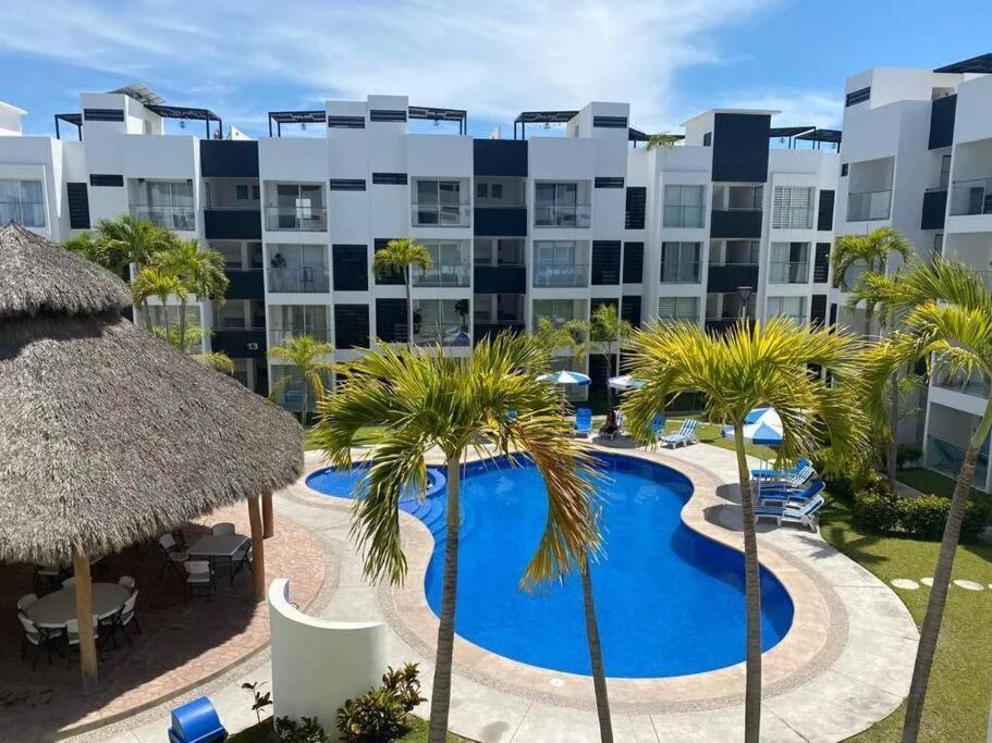Апартаменти Departamento De Lujo En Manzanillo, Planta Baja Frente A La Alberca Екстер'єр фото